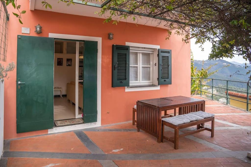 031 - HARMONY House Casa Vista MARE Sestri Levante, Pace Natura San Bernardo (Genoa) Esterno foto